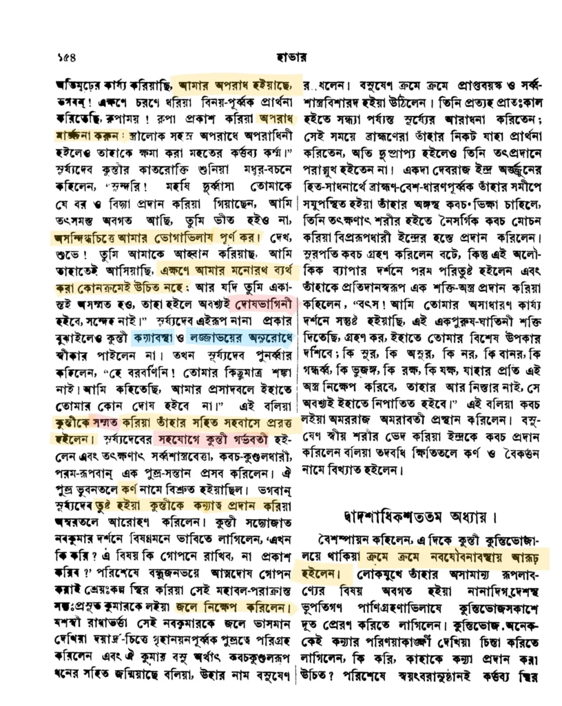 সূর্যদেব-কুন্তীর ব্যভিচার এবং কর্ণের জন্ম রহস্য সূর্যদেব-কুন্তীর ব্যভিচার এবং কর্ণের জন্ম রহস্য