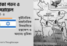 ঢাকা পতন ও ইসরায়েল - পর্ব ৪