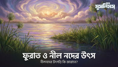 নীল নদের উৎপত্তি কি জান্নাতে?