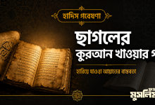 কুরআনের আয়াত বকরী খেয়ে ফেলা মিথের বাস্তবতা