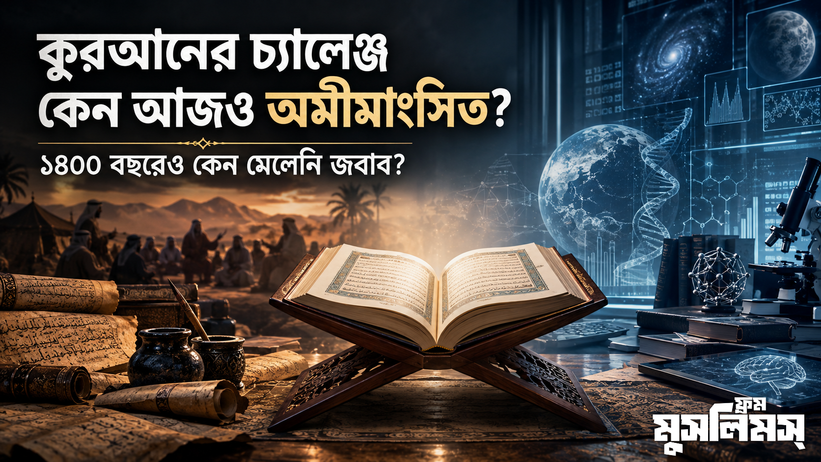 ইসলাম সত্য ধর্ম হওয়ার প্রমাণ | কোরআন ও মুহাম্মদ (সা.)-এর সত্যতার প্রমাণ ইসলাম সত্য ধর্ম হওয়ার প্রমাণ | কোরআন ও মুহাম্মদ (সা.)-এর সত্যতার প্রমাণ
