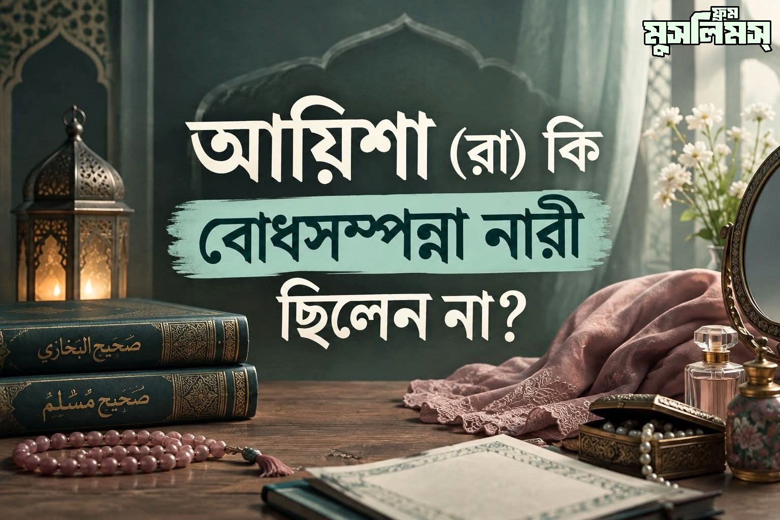 আয়িশা (রা)-কি বোধসম্পন্ন নারী ছিলেন না? আয়িশা (রা)-কি বোধসম্পন্ন নারী ছিলেন না?
